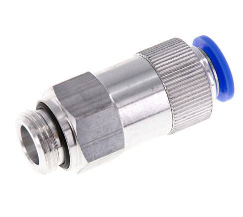 Clapet anti-retour à poussoir 12mm & G1/2'' mâle aluminium 0.2-10bar (3-145psi) Filetage-Tuyau