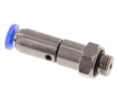 4mm & G1/8'' Quick Swivel Joint Push-In-Male Threads Nickel-Plated Brass/PBT NBR Rotatable