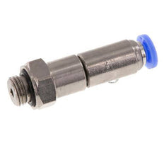 4mm & G1/8'' Quick Swivel Joint Push-In-Male Threads Laiton nickele/PBT NBR Rotatif