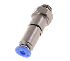 4mm & G1/8'' Quick Swivel Joint Push-In-Male Threads Laiton nickele/PBT NBR Rotatif