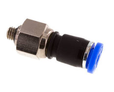 4mm & M5 Joint Tournant Filetages mâles Push-In Laiton Nickele/PBT NBR Rotatif