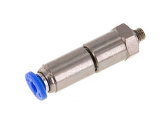 joint tournant rapide 4mm & M5 Filets mâles à enfoncer Laiton nickele/PBT NBR Rotatif