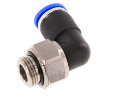 coude 10mm & G3/8'' Joint pivotant Filets mâles à enfoncer Laiton nickele/PBT NBR Rotatif