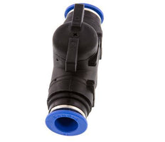 vanne à boule droite à 2 voies 12 mm Plastique/laiton
