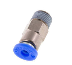 Push-In Check Valve 4mm & R1/8'' Male Brass/PBT 0.2-10bar (3-145psi) Hose-Thread