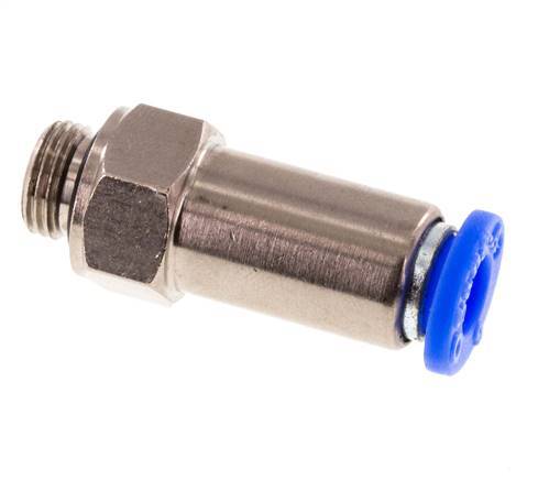 Clapet anti-retour à poussoir 6mm & G1/8'' mâle laiton/PBT 0.2-10bar (3-145psi) filetage de tuyau