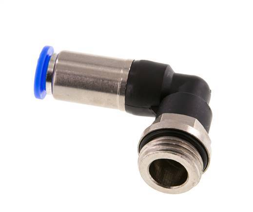 Raccord enfichable 10mm & G1/2'' mâle coude autobloquant laiton/PBT 0-10bar (0-145psi)