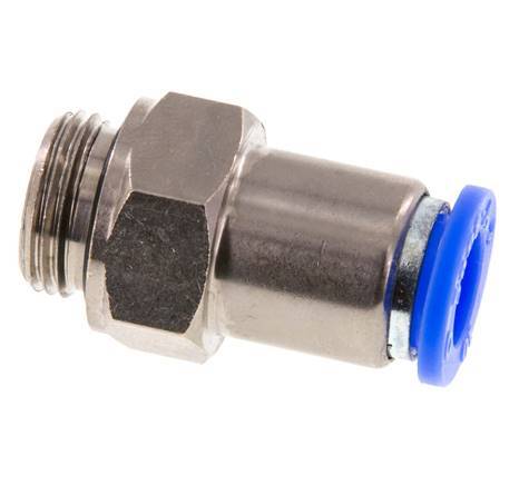 Raccord enfichable 10mm & G3/8'' mâle autobloquant laiton/PBT 0-10bar (0-145psi)