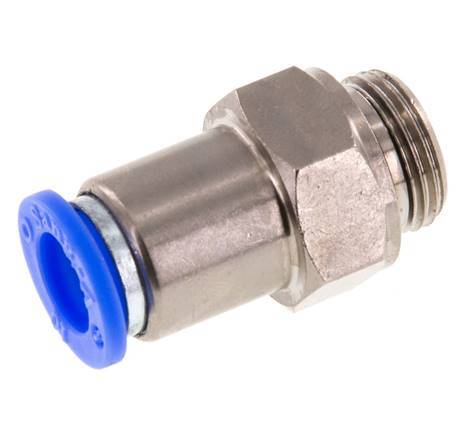 Push-In Fitting 10mm & G3/8'' Male Auto Shut-Off Brass/PBT 0-10bar (0-145psi)