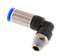 Raccord à Enfoncer 10mm & R1/4'' Mâle Coude Autobloquant en Laiton/PBT 0-10bar (0-145psi)