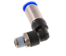 Raccord à Enfoncer 10mm & R1/4'' Mâle Coude Autobloquant en Laiton/PBT 0-10bar (0-145psi)