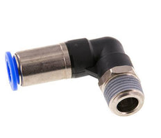 Raccord enfichable 12mm & R1/2'' mâle coude autobloquant laiton/PBT 0-10bar (0-145psi)