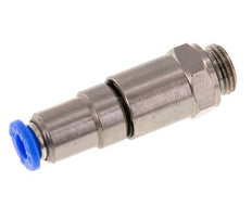 6mm & G1/4'' Quick Swivel Joint Push-In-Male Threads Laiton nickele/PBT NBR Rotatif
