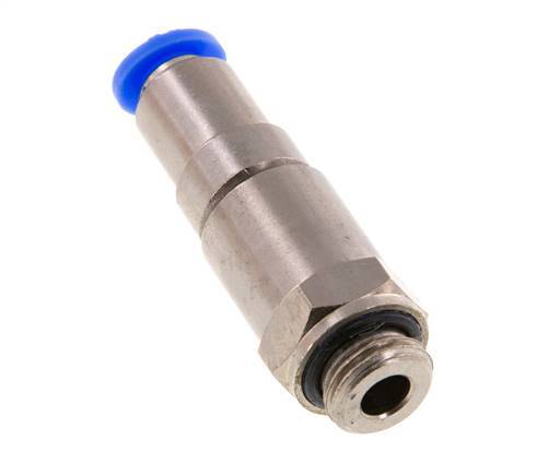 6mm & G1/4'' Quick Swivel Joint Push-In-Male Threads Laiton nickele/PBT NBR Rotatif