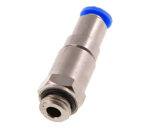 6mm & G1/4'' Quick Swivel Joint Push-In-Male Threads Laiton nickele/PBT NBR Rotatif