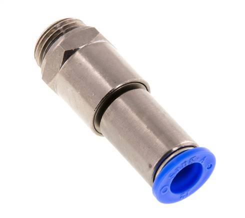 12mm & G1/2'' Quick Swivel Joint Push-In-Male Threads Laiton nickele/PBT NBR Rotatif
