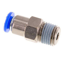 Clapet anti-retour à poussoir 6mm et R1/4'' mâle en laiton/PBT 0.2-10bar (3-145psi) Filetage de tuyau