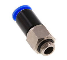 12mm & G3/8'' Joint articule Filetages mâles à enfoncer Laiton nickele/PBT NBR Rotatif