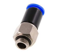 12mm & G3/8'' Joint articule Filetages mâles à enfoncer Laiton nickele/PBT NBR Rotatif