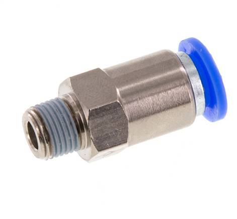 Clapet anti-retour à poussoir 8mm & R1/8'' mâle en laiton/PBT 0.2-10bar (3-145psi) Filetage de tuyau