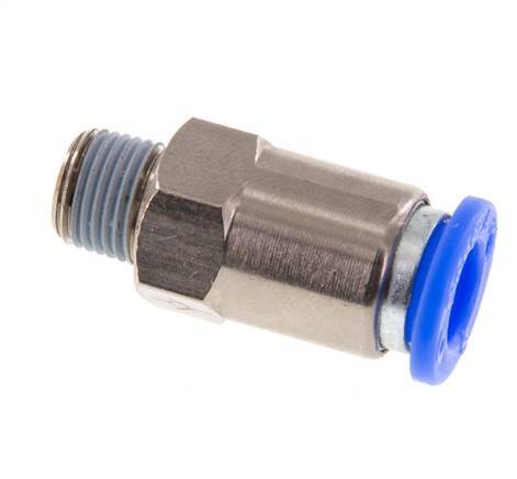 Clapet anti-retour à poussoir 8mm & R1/8'' mâle en laiton/PBT 0.2-10bar (3-145psi) Filetage de tuyau