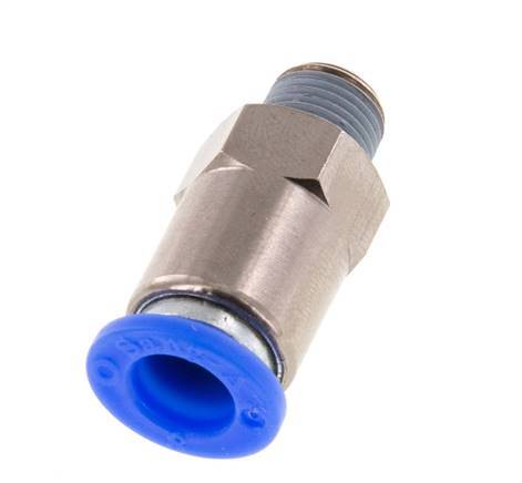 Clapet anti-retour à poussoir 8mm & R1/8'' mâle en laiton/PBT 0.2-10bar (3-145psi) Filetage de tuyau