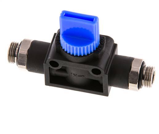 3/2-Way Shut-Off Hand Valve G1/8'' Plastic/Brass