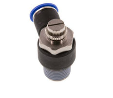 Flow Control Silencer Meter-Out Elbow 12 mm - R1/2'' Brass/PA 66