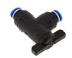 2-Way Elbow Ball Valve 6 mm Plastic/Brass