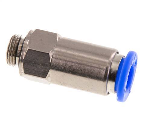 Clapet anti-retour à poussoir 8mm & G1/8'' mâle laiton/PBT 0.2-10bar (3-145psi) filetage de tuyau