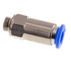 Clapet anti-retour à poussoir 8mm & G1/8'' mâle laiton/PBT 0.2-10bar (3-145psi) filetage de tuyau