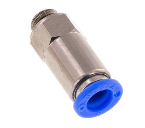 Clapet anti-retour à poussoir 8mm & G1/8'' mâle laiton/PBT 0.2-10bar (3-145psi) filetage de tuyau