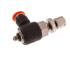 Coude d'entrée pour silencieux 3 mm - M3 Laiton/PBT