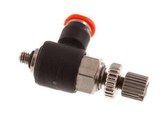 Coude d'entrée pour silencieux 3 mm - M3 Laiton/PBT
