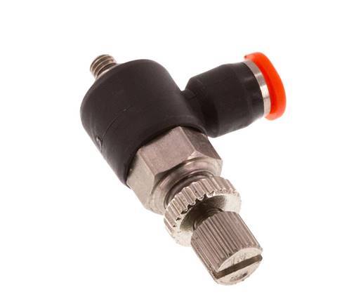 Coude d'entrée pour silencieux 3 mm - M3 Laiton/PBT