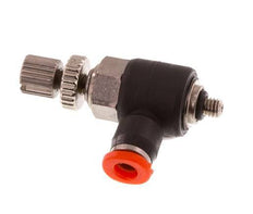 Coude d'entrée pour silencieux 3 mm - M3 Laiton/PBT