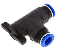vanne à bille coudée à 2 voies 12 mm Plastique/laiton