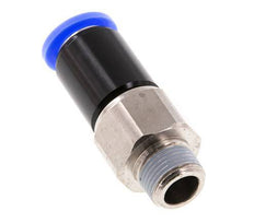 12mm & R3/8'' Joint pivotant Filetages mâles à enfoncer Laiton nickelé/PBT NBR Rotatif