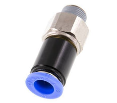 12mm & R3/8'' Joint pivotant Filetages mâles à enfoncer Laiton nickelé/PBT NBR Rotatif