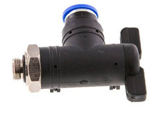 2-Way Elbow Ball Valve 8 mm - G1/8'' Plastic/Brass