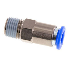 Clapet anti-retour à poussoir 8mm et R1/4'' mâle en laiton/PBT 0.2-10bar (3-145psi) Filetage de tuyau