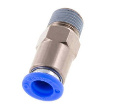 Clapet anti-retour à poussoir 8mm et R1/4'' mâle en laiton/PBT 0.2-10bar (3-145psi) Filetage de tuyau