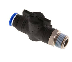 vanne à boule droite à 2 voies 12 mm - R1/2'' Plastique/laiton