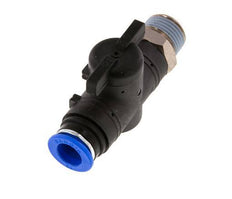 vanne à boule droite à 2 voies 12 mm - R1/2'' Plastique/laiton