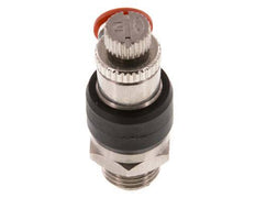 Coude d'entrée pour silencieux de contrôle de débit 6 mm - G1/4'' laiton/PA 66