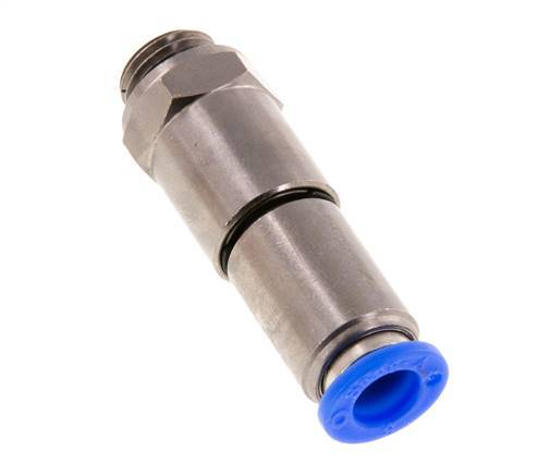8mm & G1/4'' Quick Swivel Joint Push-In-Male Threads Laiton nickele/PBT NBR Rotatif