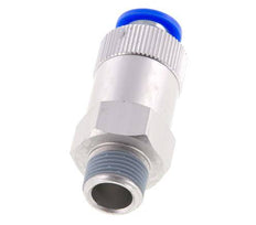Clapet anti-retour à poussoir 10mm & R3/8'' mâle aluminium 0.2-10bar (3-145psi) Filetage-Tuyau