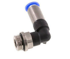 Raccord enfichable 8mm & G3/8'' mâle coude autobloquant laiton/PBT 0-10bar (0-145psi)