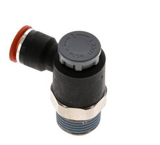 Vanne de régulation de débit Coude d'entrée 10 mm - R1/2'' Laiton/ Contre-écrou PA 66