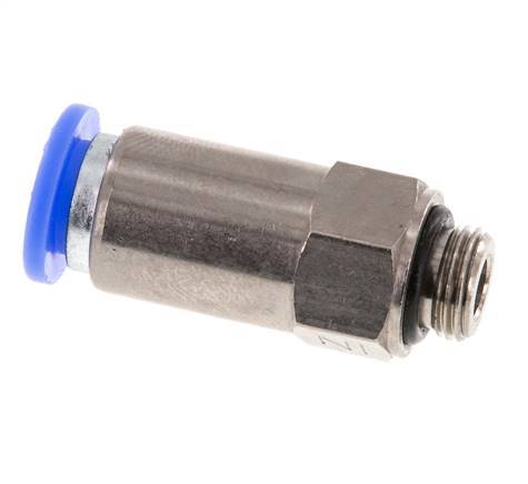 Clapet anti-retour à poussoir 8mm & G1/8'' mâle laiton/PBT 0.2-10bar (3-145psi) Filetage-Tuyau